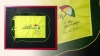Arnold Palmer signed flag Bayhills Golf